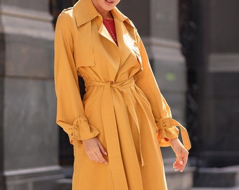 Vintage 60s Betty Rose Belted Trench Coat – Wardrobe Outfitters
