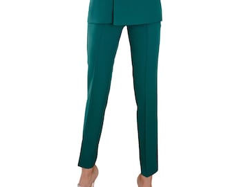 chinese dress ladies Women's Pressure's On Straight Leg Dress Pants in Mint Green main image 1