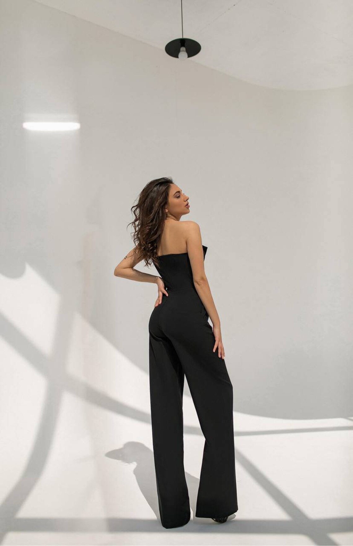 Black Formal Jumpsuit Womens Wedding Guest Jumpsuit Women - Etsy UK