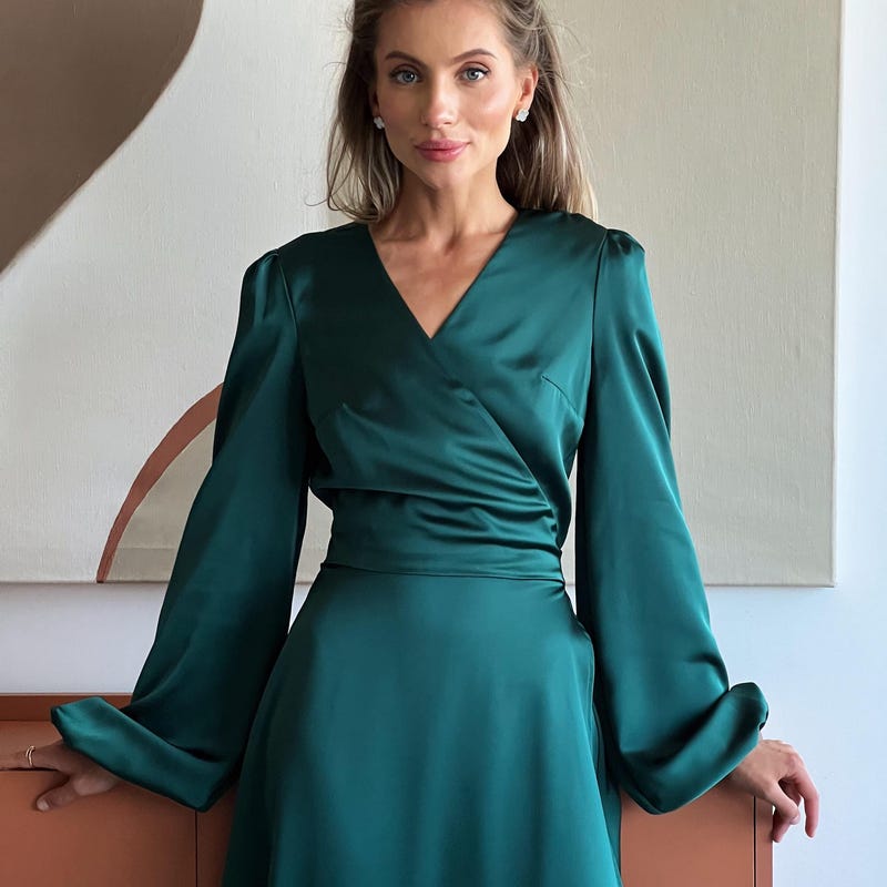 sage green mother of the bride dress with sleeves Dresses A-Line Appliques 3/4 V- UOM:1 of Each engpas1439 Modern Horizons 2 Draft