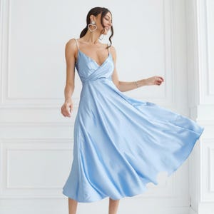 Rehearsal Dinner Dress Blue - Etsy