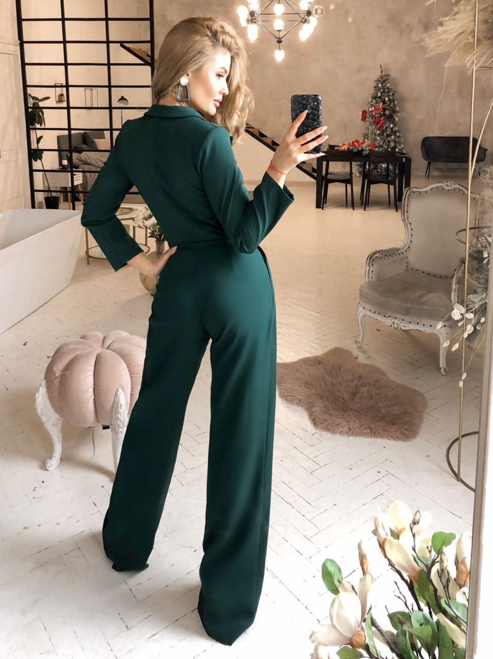 Emerald Green Formal Jumpsuit Womens Womens Jumpsuit Women - Etsy