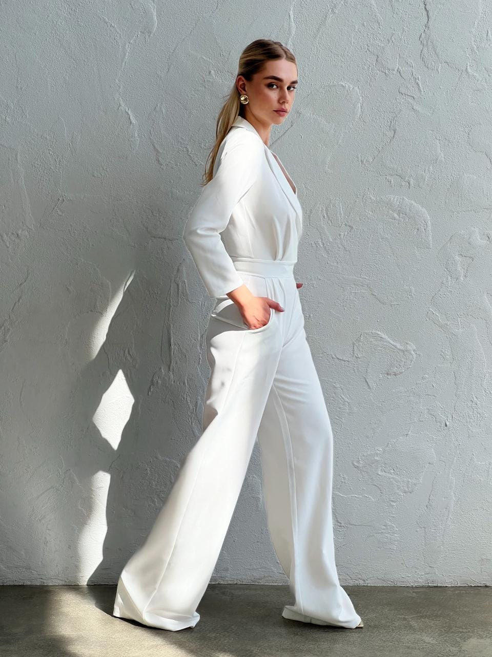 Wide Leg Dress The Population White Jumpsuit Clothing Dillards All