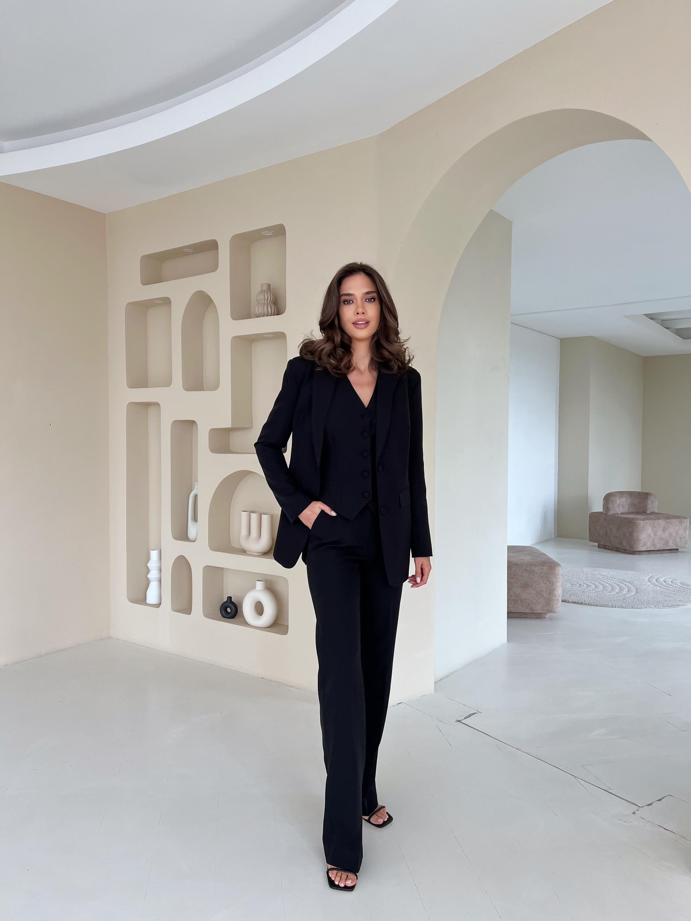 chinese dress ladies Amazon.com: Women 3 Piece Business Suit Set One Button Solid Color Blazer  Pantsuits for Women Dressy Elegant,Black Suit : Clothing, Shoes & Jewelry