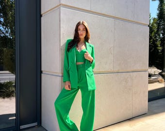 美品 32 Supreme Work Pant green Tall Scarlett Ultra Wide Pants | Alloy Apparel