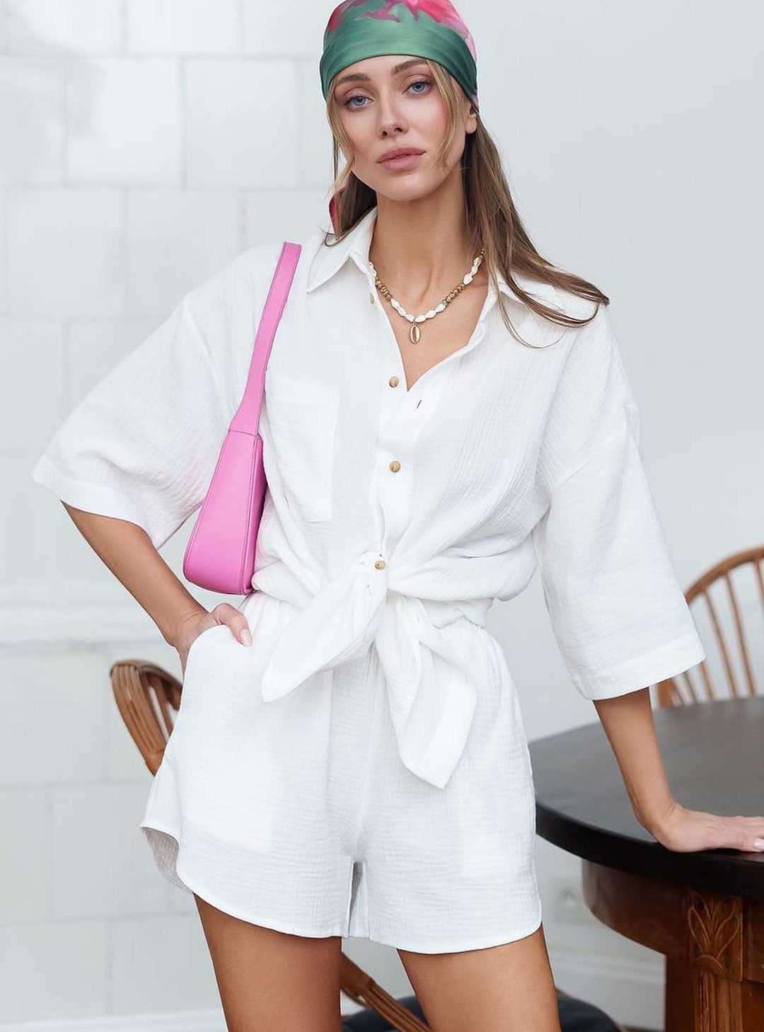 white shorts dress for women Nolan Short Sleeve Mini Waist 26. Short-Sleeve Chloe Short White Party