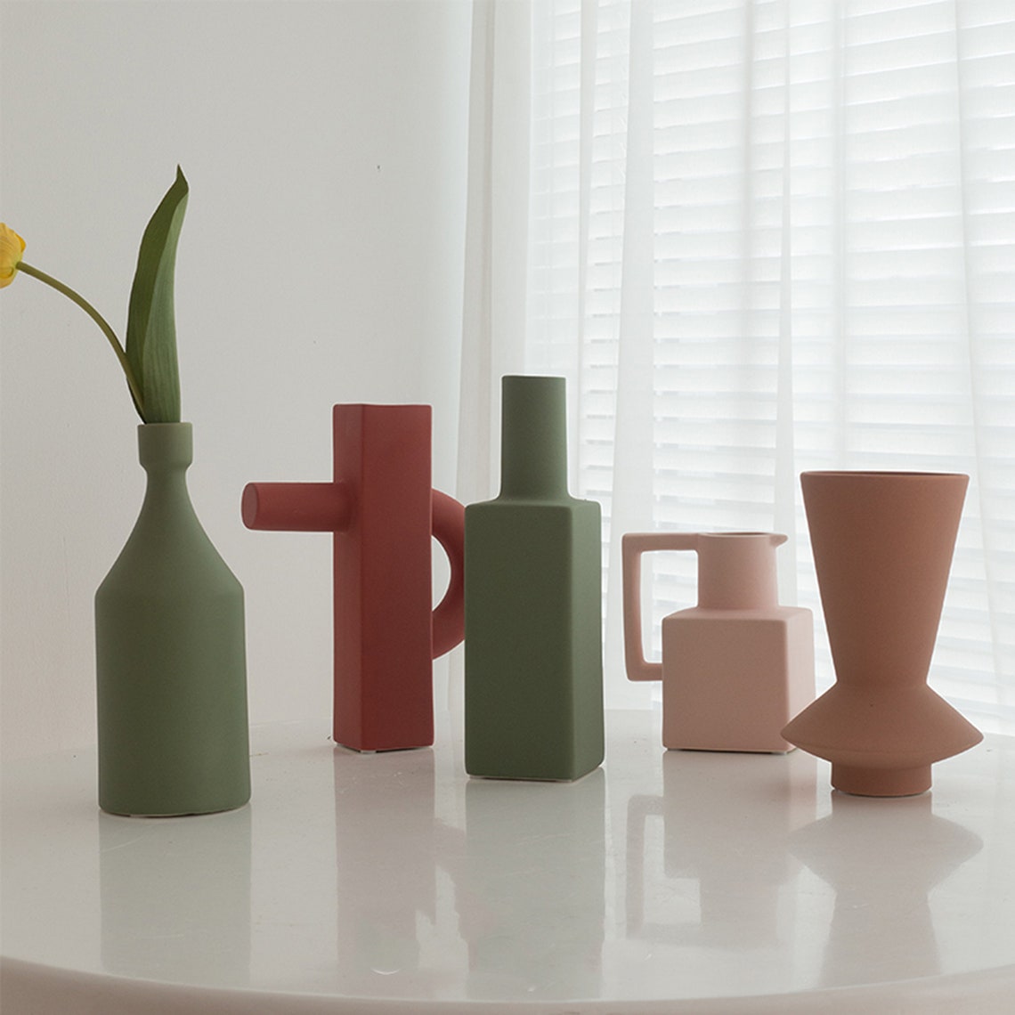 Irregular Vase Texture Vase Minimalist Vase Modern Ceramic Etsy