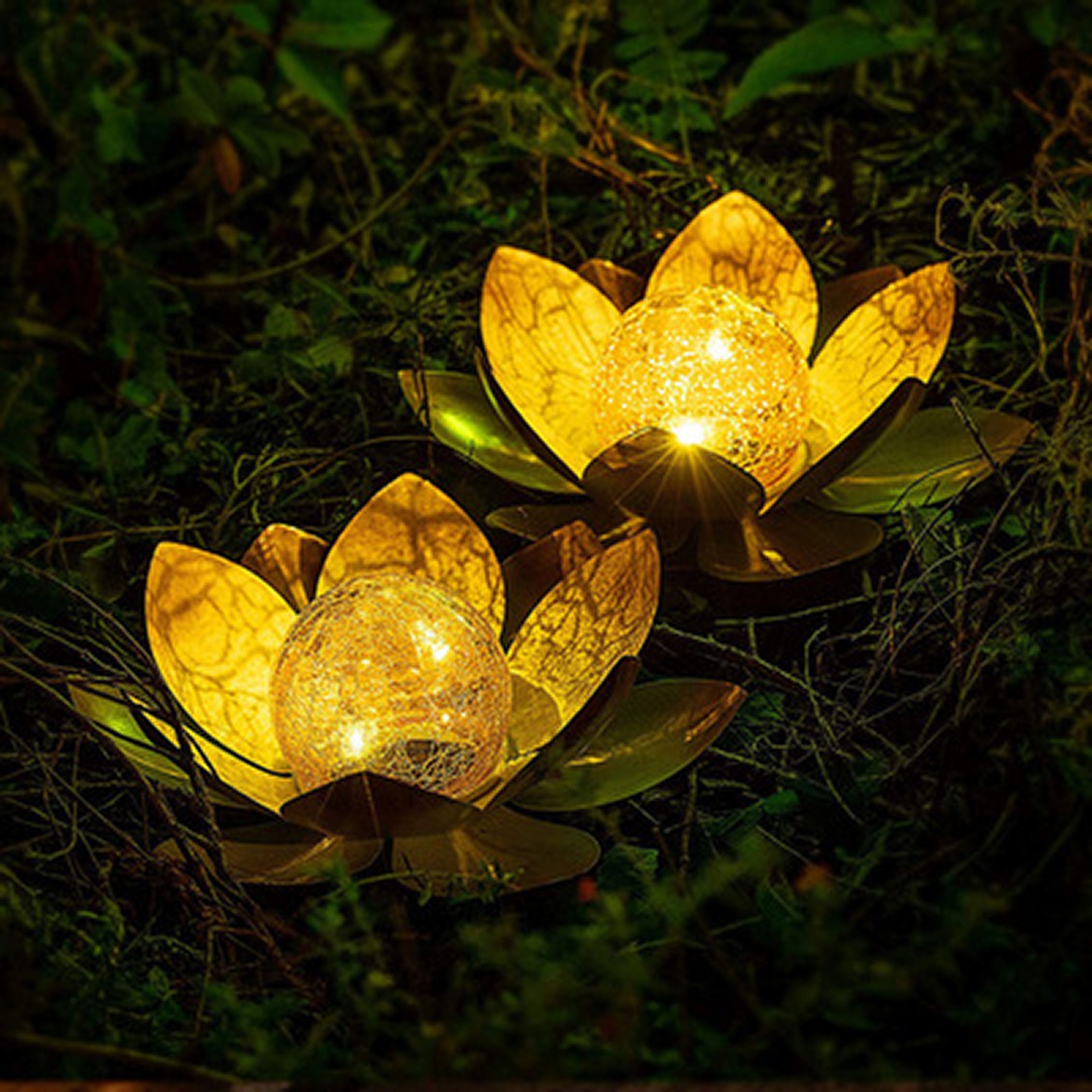 Lotus flower solar lights Clearance