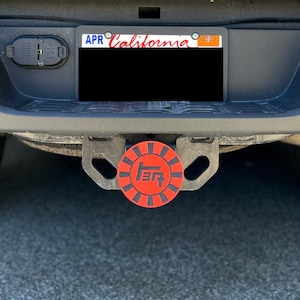 TEQ Rising Sun Style Toyota Heritage Hitch Cover (Fits all makes/models with 2&quot; receiver)