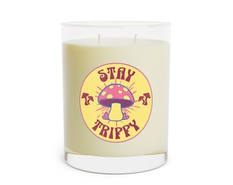 Mushroom Candle Mushroom Scented Candle Trippy Mushroom Candle