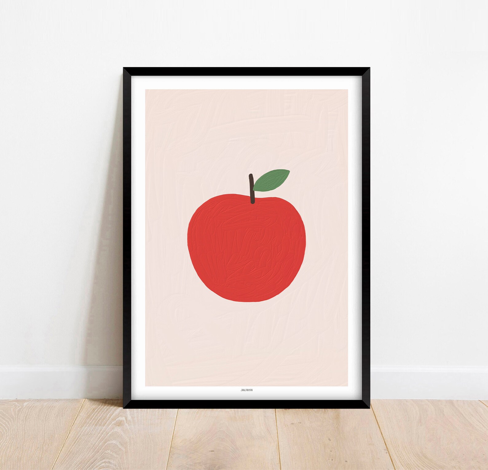 Red apple Wall Art Printable Poster Wall Art poster Home Etsy