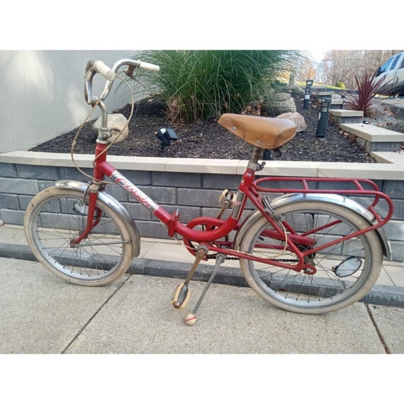 RARE Vintage Cinzia Elite Folding Bicycle Italy 20 Etsy UK