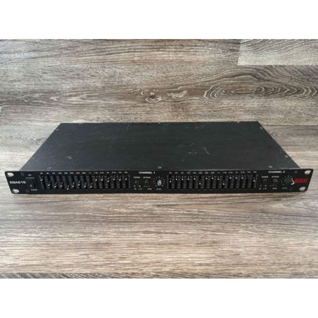 BBE EQA215 2 Channel Rack Mount Equalizer Guitar PA Working Etsy