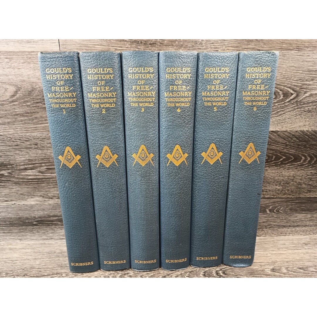 Goulds History of Freemasonry Throughout the World 1936 Vol. Etsy