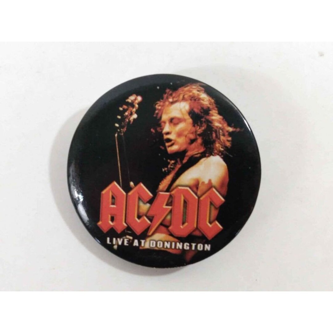AC/DC Button Pin Donnington Rock Music 1.25 - Etsy