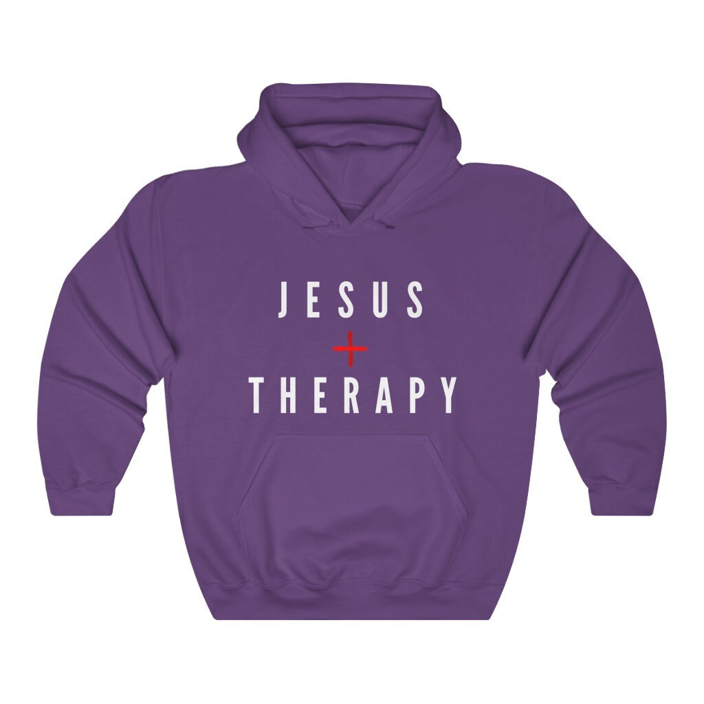 jesus therapy hoodie