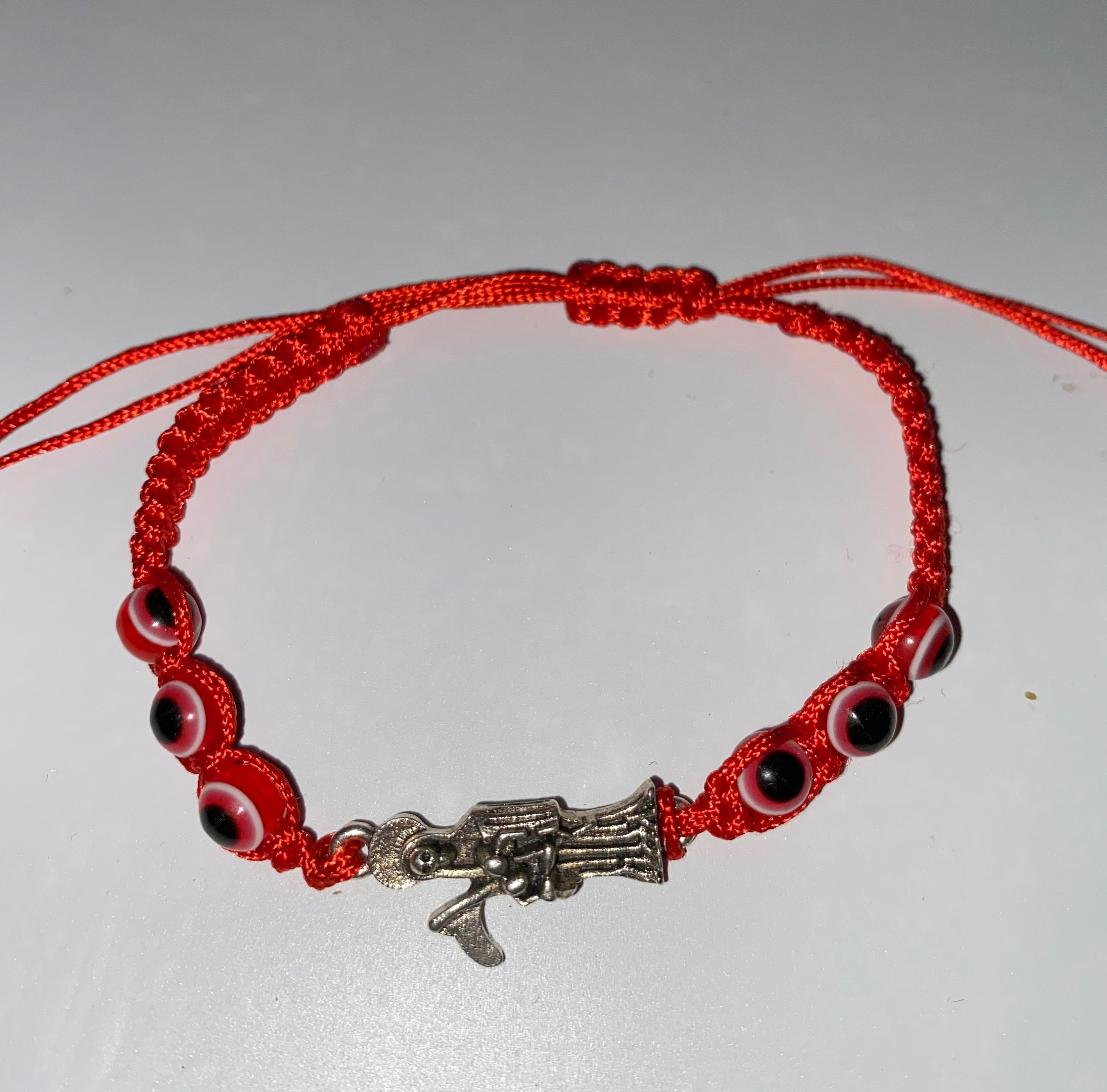 Pulsera de santa muerte / mal de ojo - Etsy