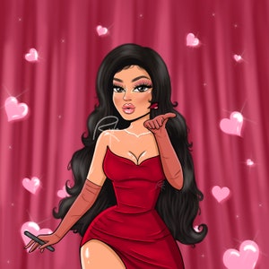 Personalisiertes Logo Portrait -Weihnachtsgeschenk -Individuelles Geschäftslogo -Individuelles Puppenporträt -Geburtstagsgeschenk -Cartoon-Portrait -Lash-Logo -Beauty-Logo