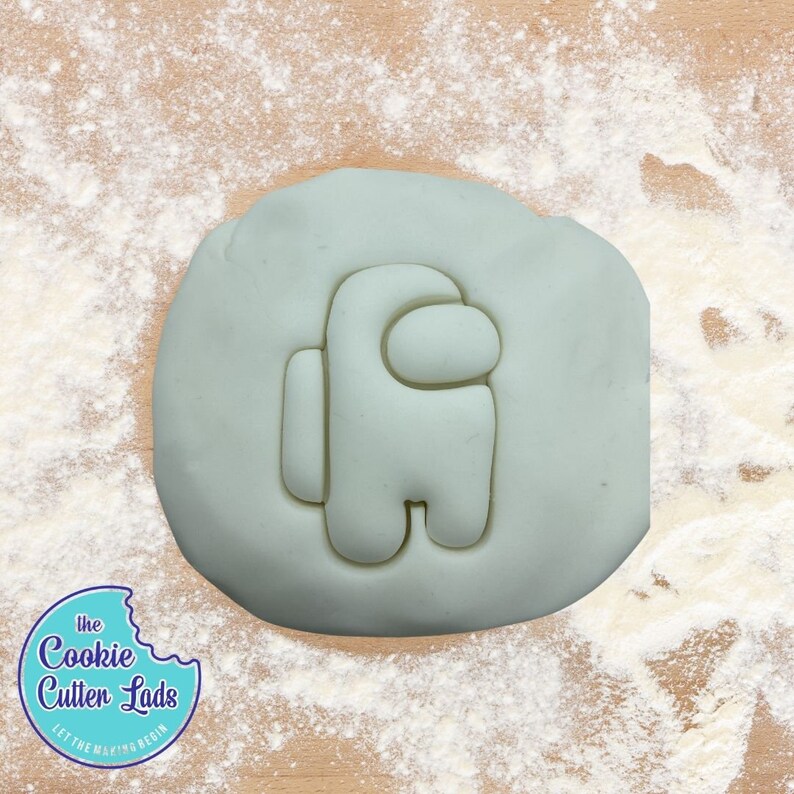 X3 Among Us Set Cookie Cutter Party Supplies Biscuit Etsy UK