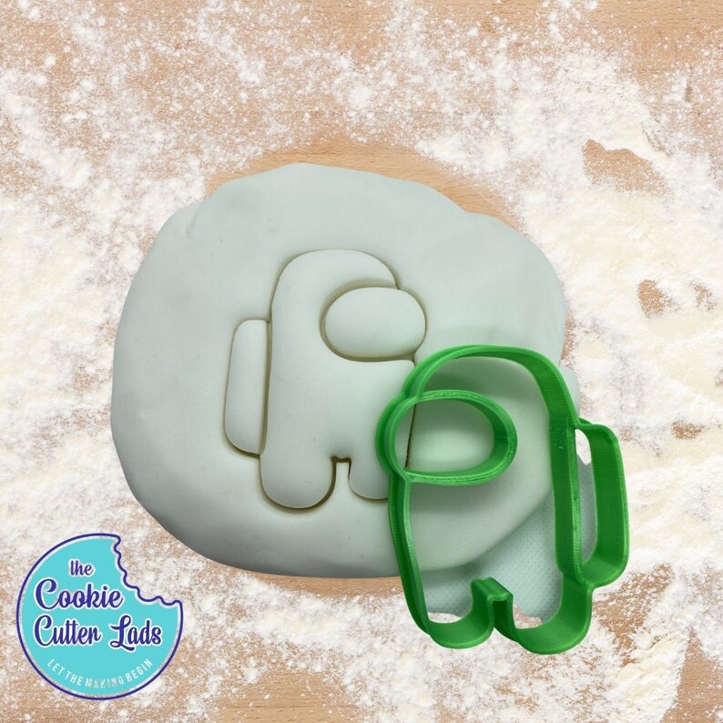 X3 Among Us Set Cookie Cutter Party Supplies Biscuit Etsy UK
