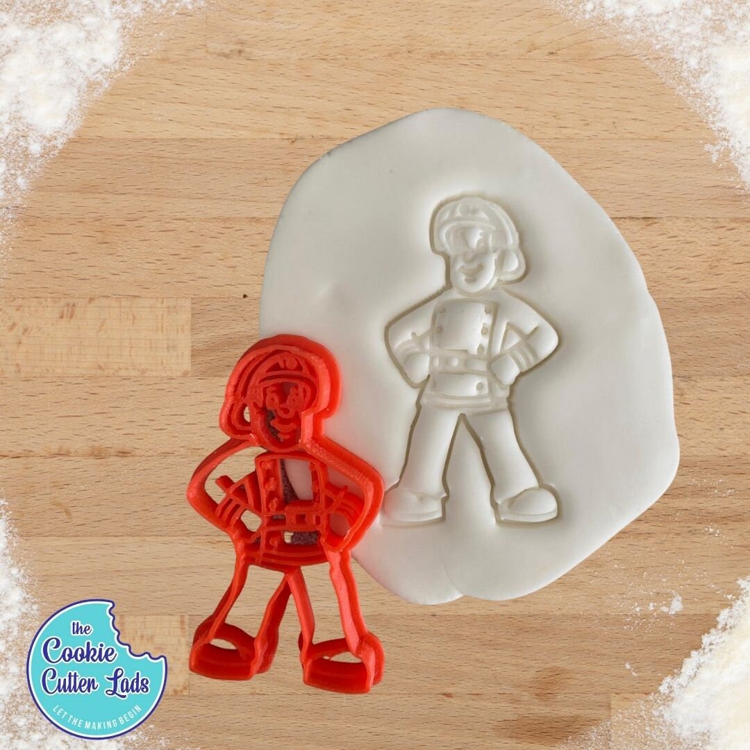 Fireman Sam Cookie Cutter Set Party Supplies Biscuit Etsy UK