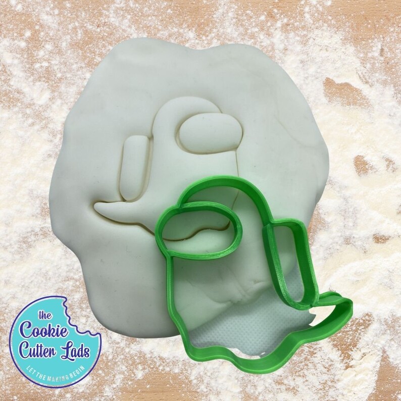 X3 Among Us Set Cookie Cutter Party Supplies Biscuit Etsy UK