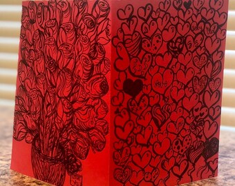 Sweet Red (folded card)