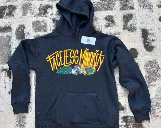 FMA Money Talks Graphic Hoodie - BLACK