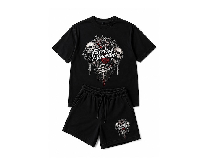 Crown & Roses Tee + Shorts Set