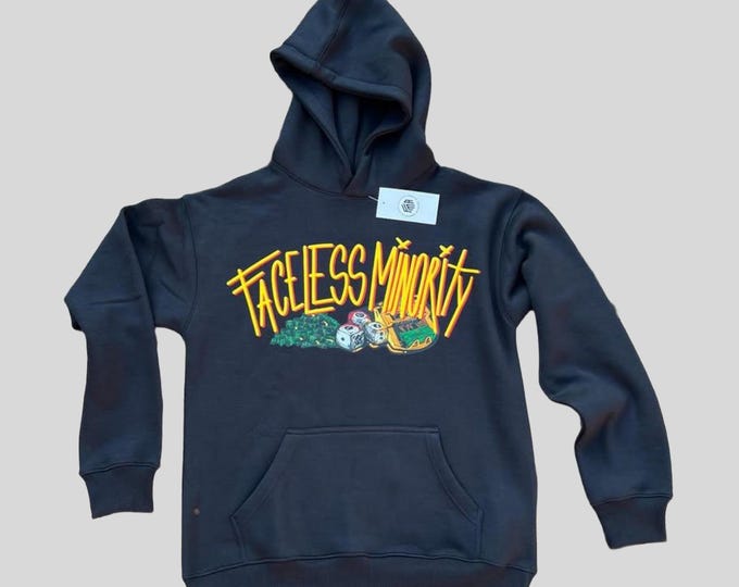 FMA Money Talks Graphic Hoodie - BLACK