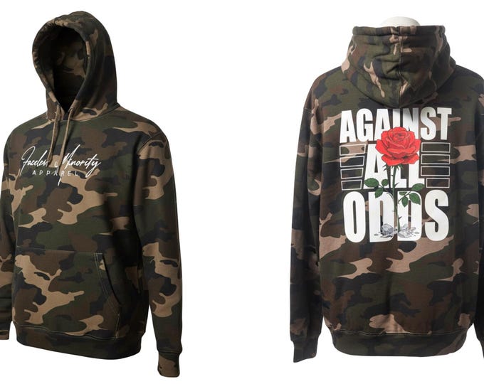 Against All Odds Camouflage Hoodie