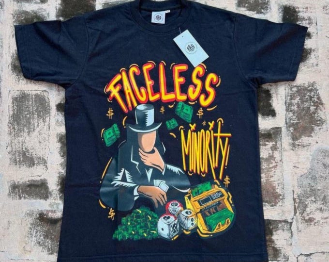 Faceless Millionaire - Graphic Tee