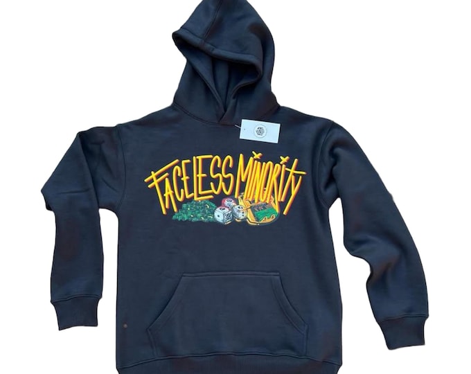 FMA Money Talks Graphic Hoodie - BLACK