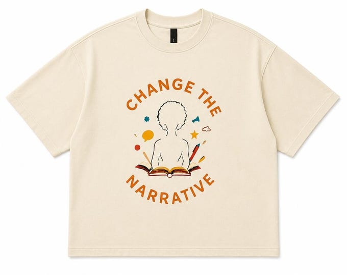 Change the Narrative - T-Shirt (Cream)