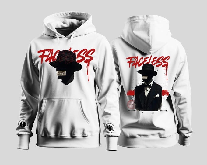 The Faceless Gentleman Hoodie: (Streetwear Edition - LIMITED)