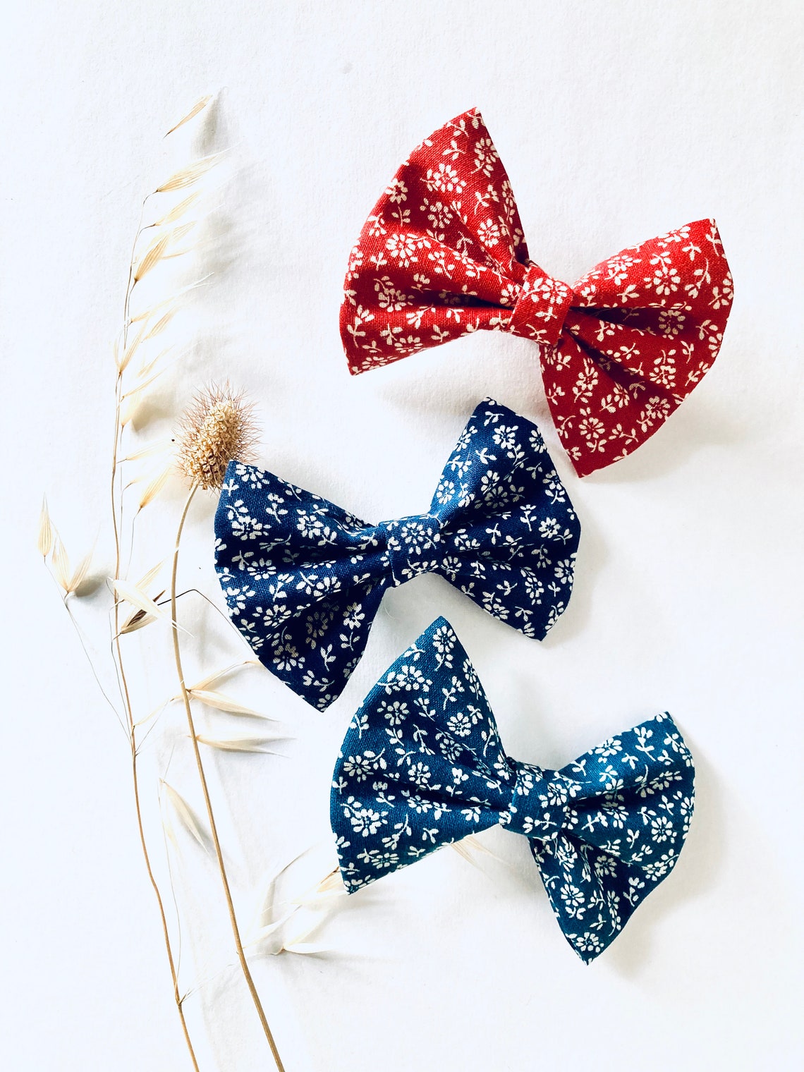 Barrette cheveux Barrette nœud Barrette liberty Barette Etsy France