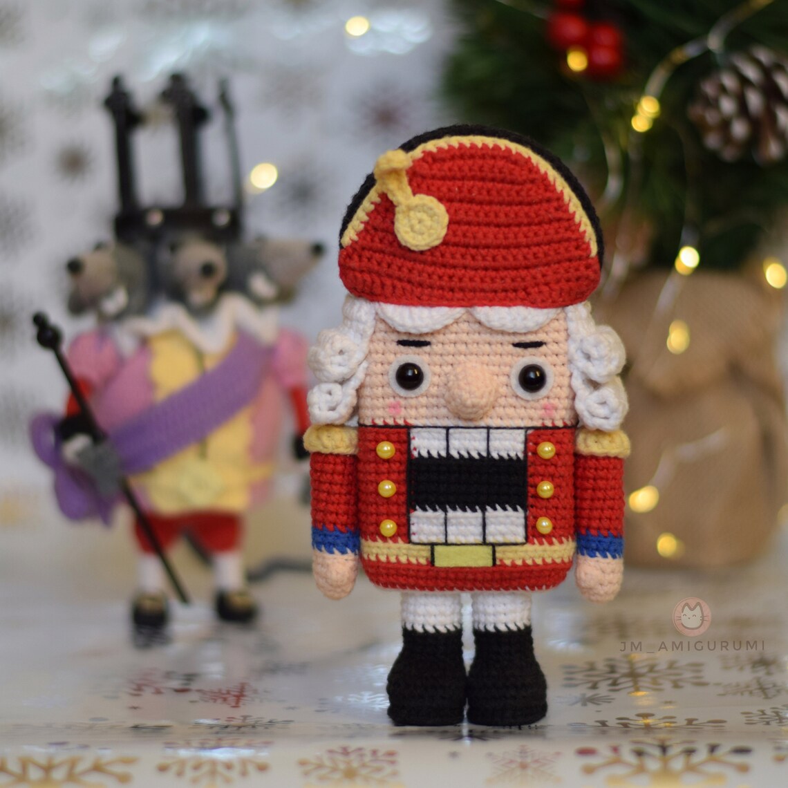 PATTERN Nutcracker Amigurumi Nutcracker Crochet Pattern Etsy
