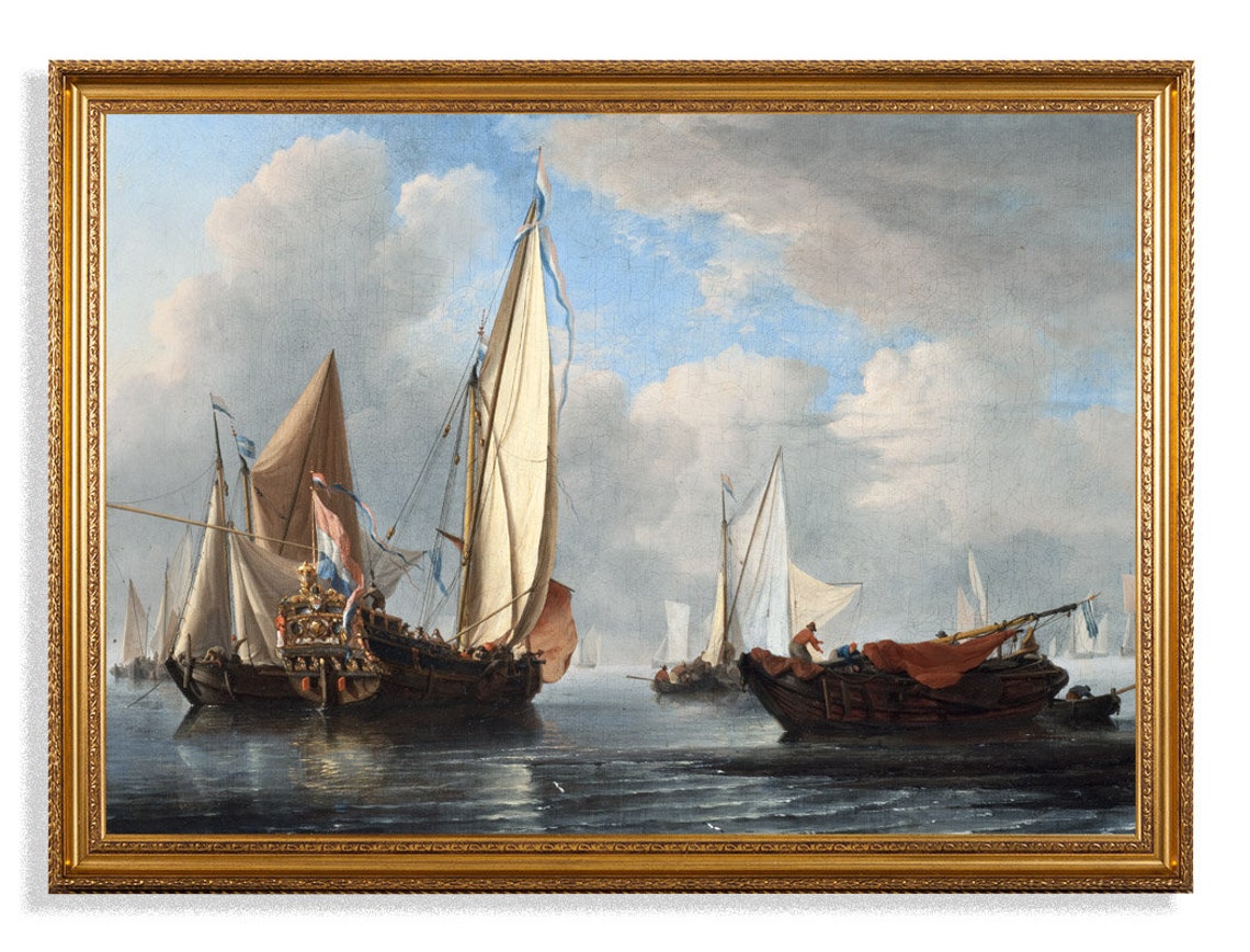 22. Downloadable vintage nautical art digital printable wall | Etsy