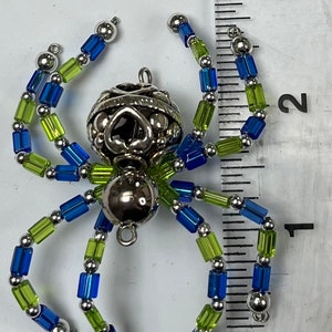 Seattle Sounders-Colored Beaded Spider