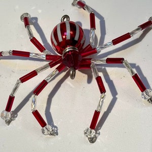 Valentine’s Day Peppermint Beaded Spider