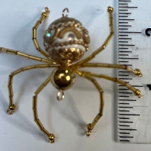 Vanilla Goddess Beaded Spider