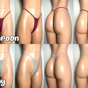Extreme Micro Thong Bikini: High Waisted, Exotic Dancewear image 7