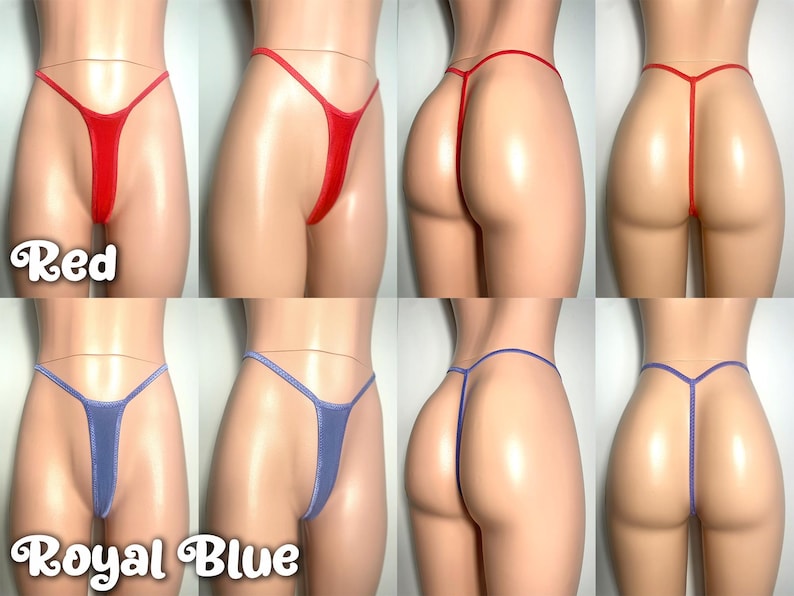 Extreme Micro Thong Bikini: High Waisted, Exotic Dancewear image 3