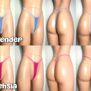 Extreme Micro Thong Bikini: High Waisted, Exotic Dancewear image 6
