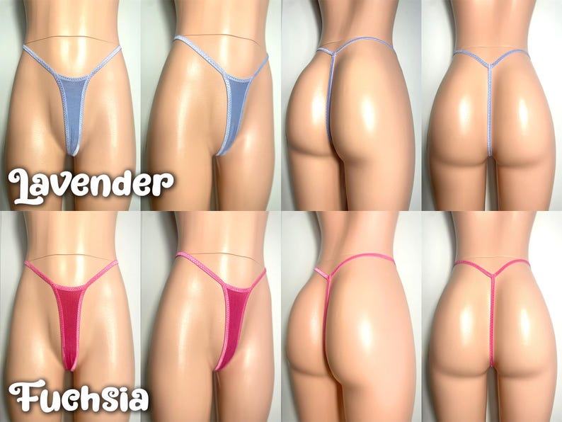 Extreme Micro Thong Bikini: High Waisted, Exotic Dancewear image 6