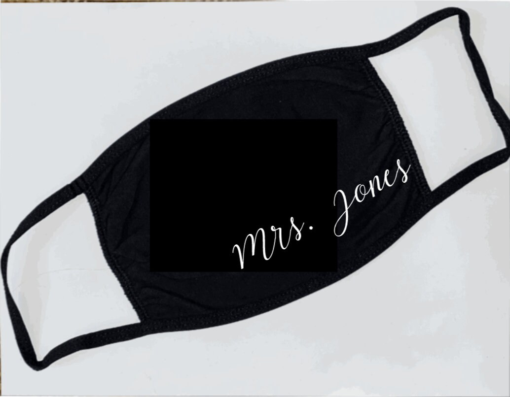 Personalized Name Mask Etsy