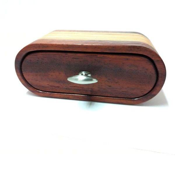 Padauk and Plywood Bandsaw Box