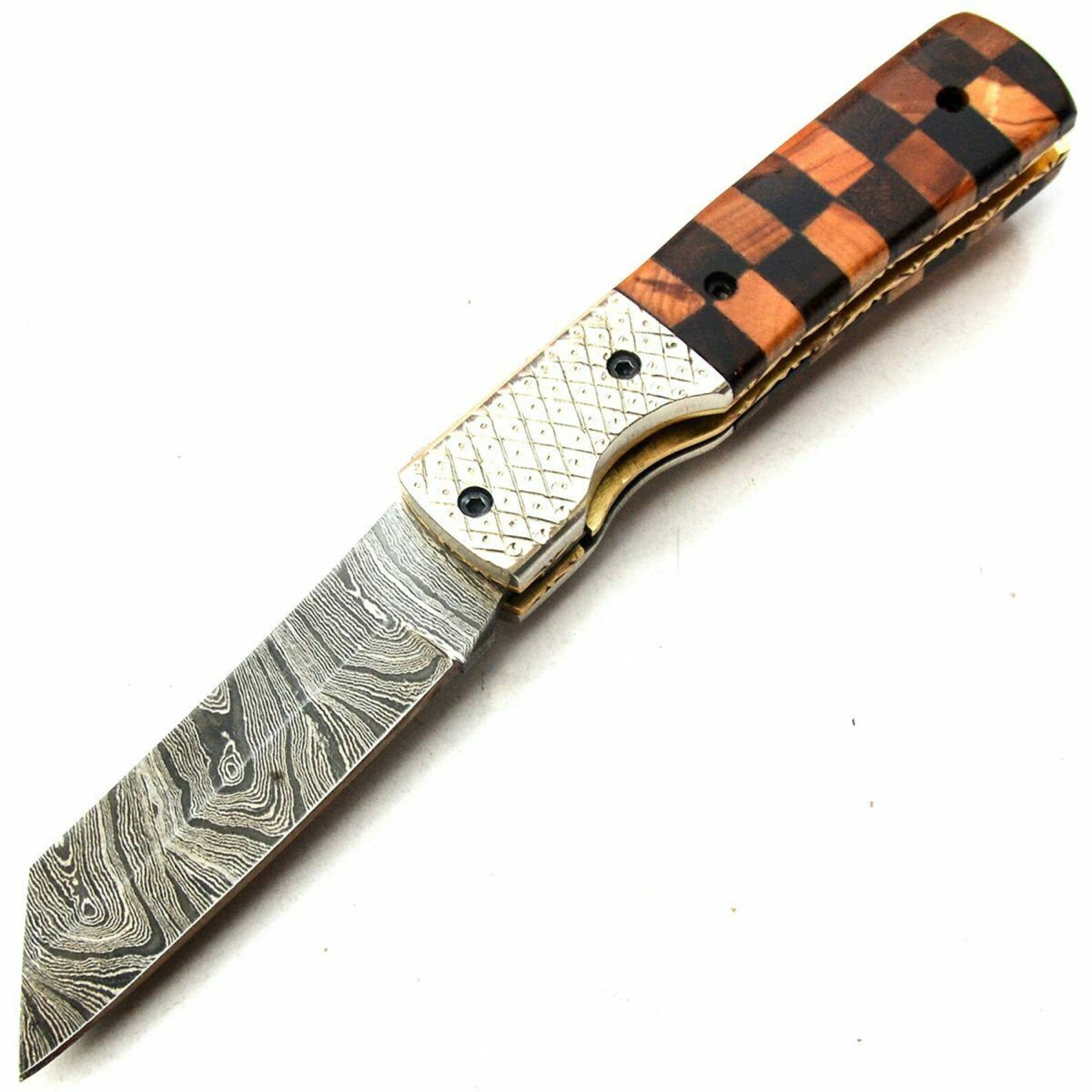 Handmade Razor Sharp knife Damascus Folding knife Pocket Etsy