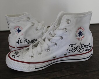 lil peep custom converse