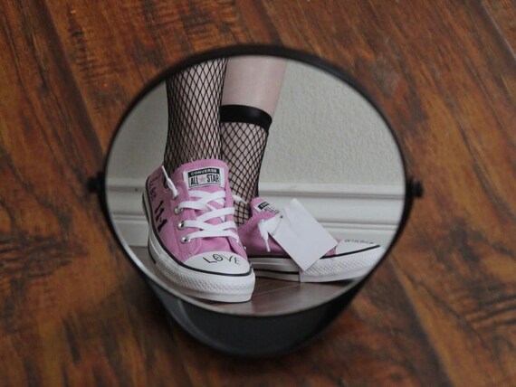 lil peep pink converse